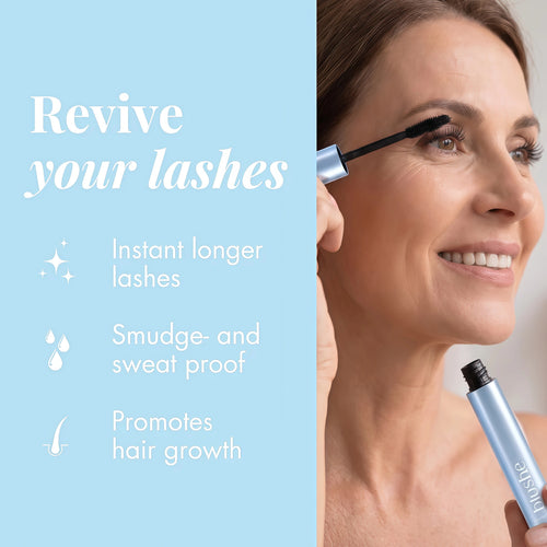 Blushe Lash Serum Mascara, Blush Korean Mascara, Lengthening, Black